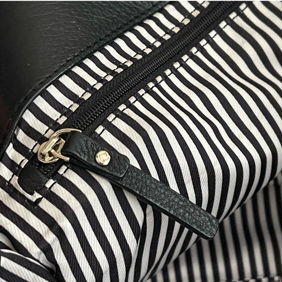 KATE SPADE black leather tote bag - Picture 10 of 14
